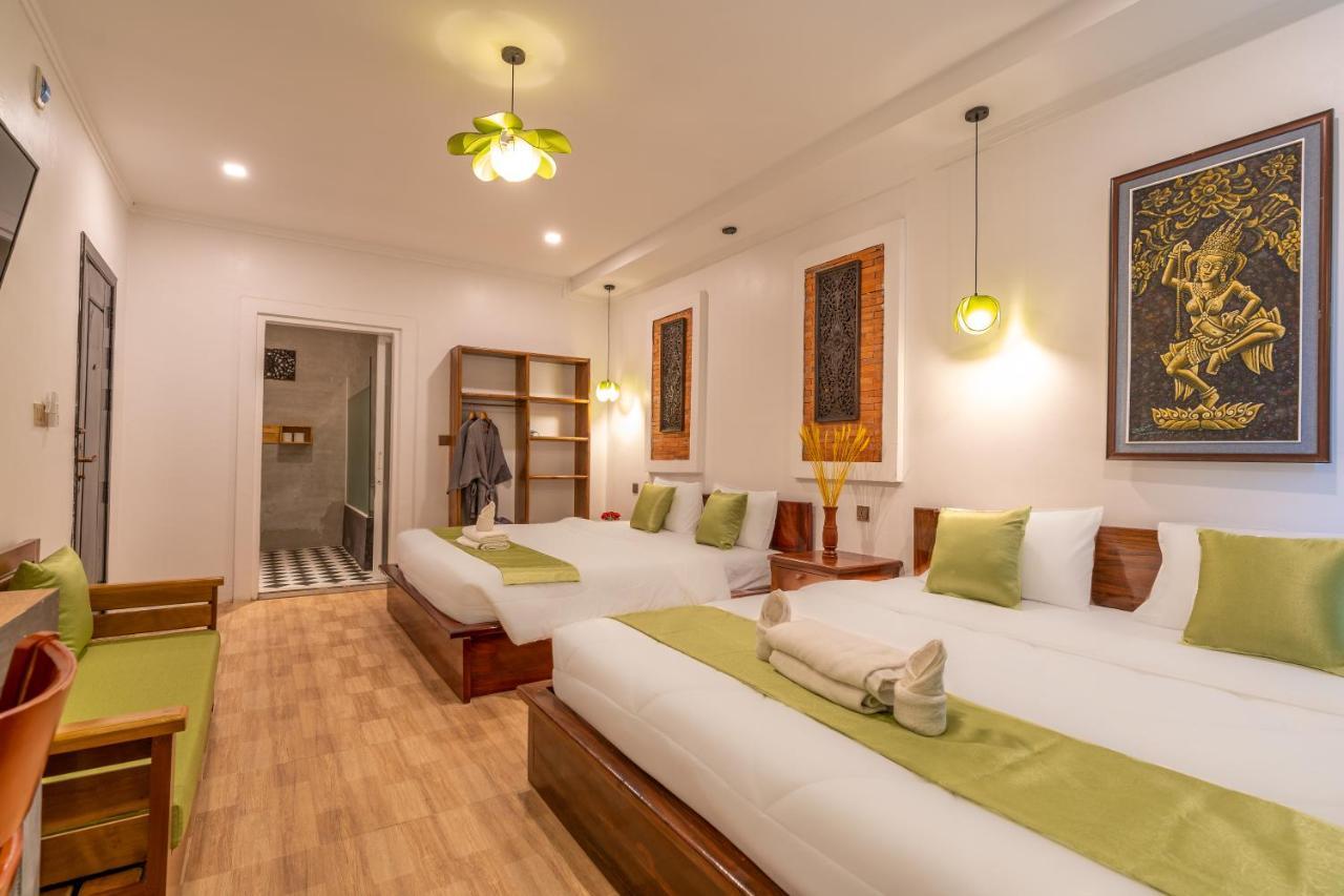 Bed and Breakfast Angkor Rithy Boutiquese Ciudad de Siem Riep Exterior foto