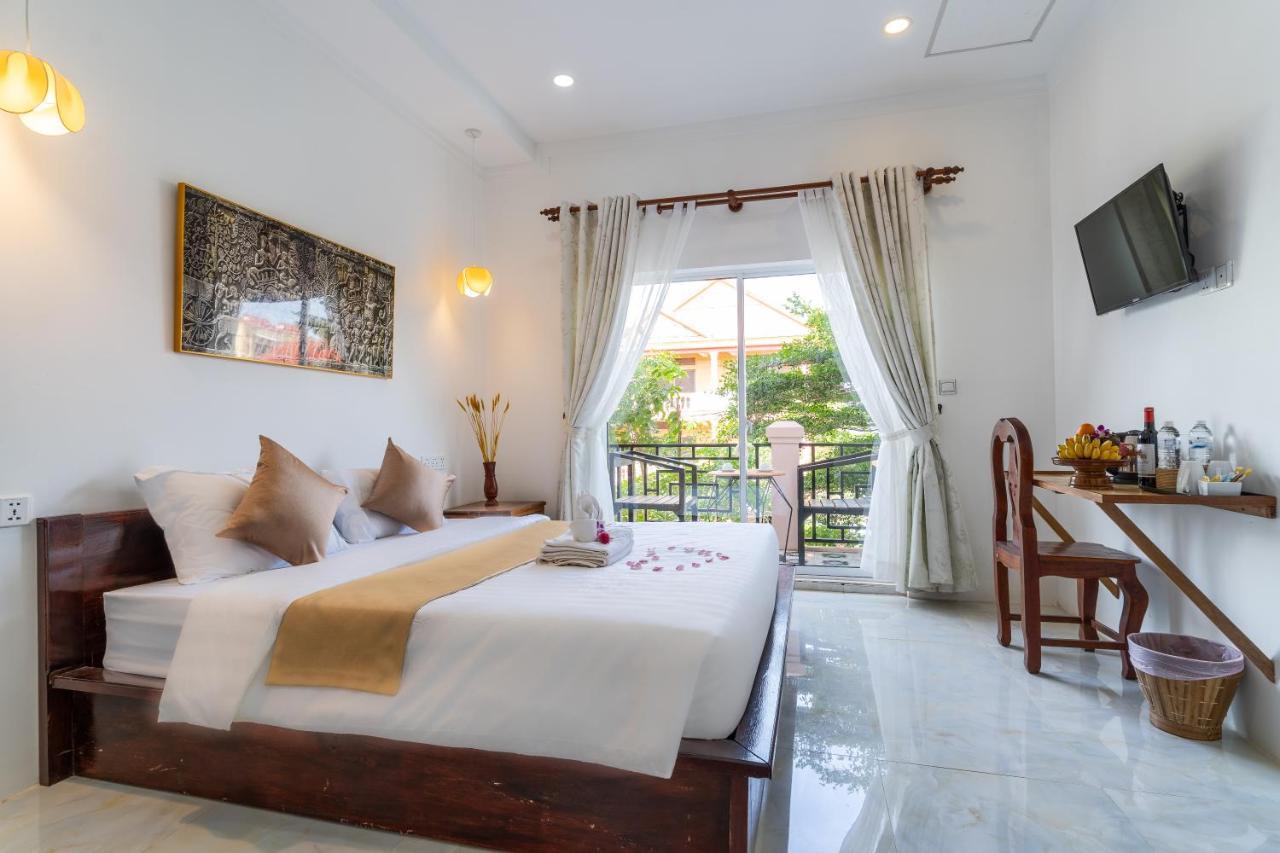 Bed and Breakfast Angkor Rithy Boutiquese Ciudad de Siem Riep Exterior foto