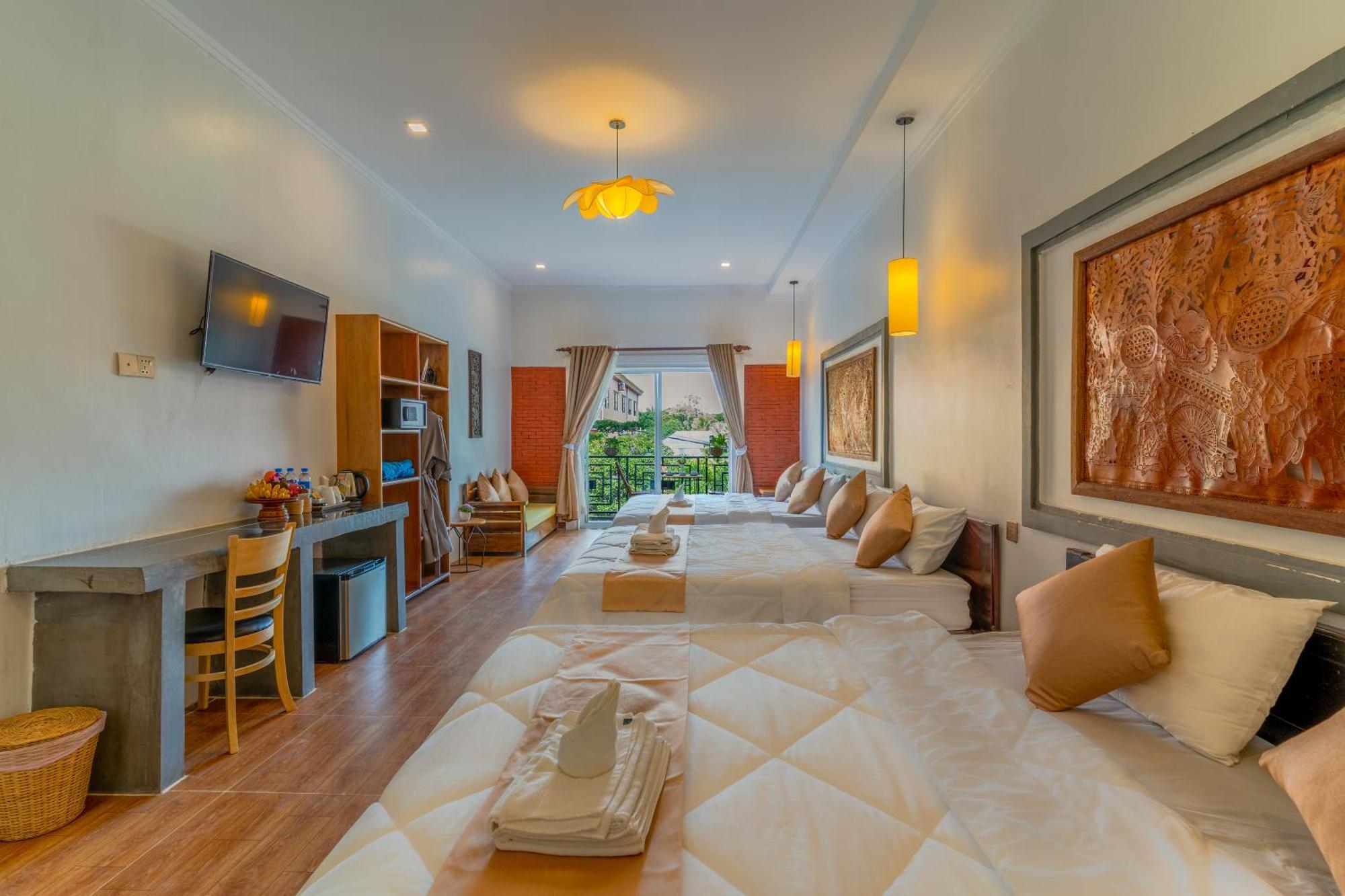 Bed and Breakfast Angkor Rithy Boutiquese Ciudad de Siem Riep Exterior foto