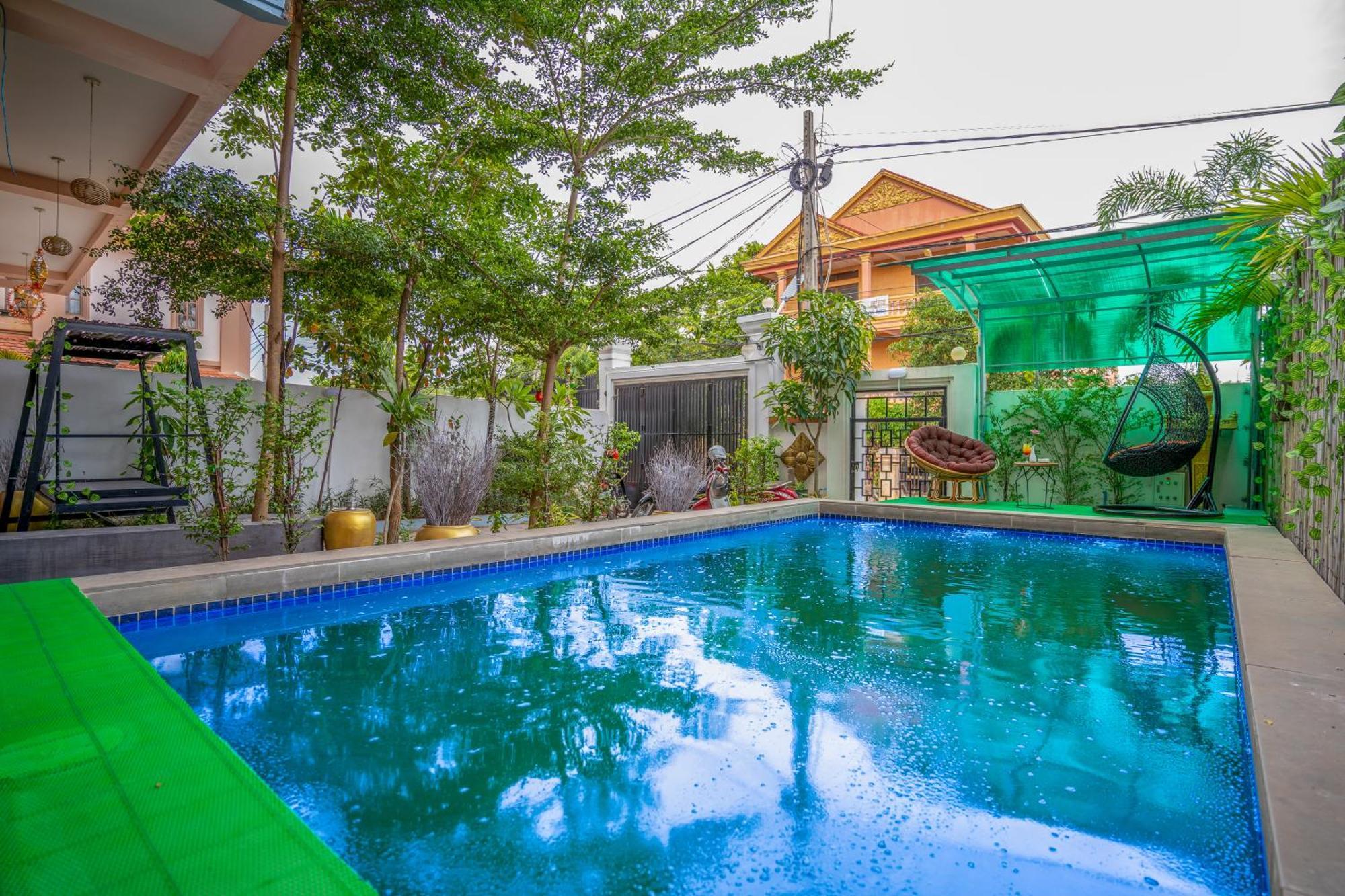 Bed and Breakfast Angkor Rithy Boutiquese Ciudad de Siem Riep Exterior foto